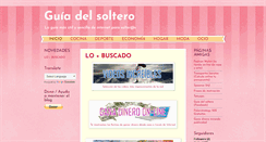 Desktop Screenshot of guiadelsoltero.com
